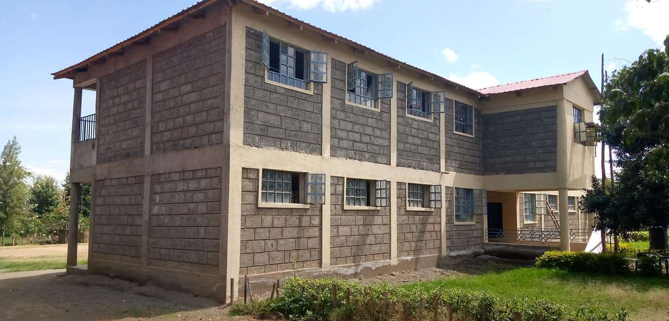 Modern school building